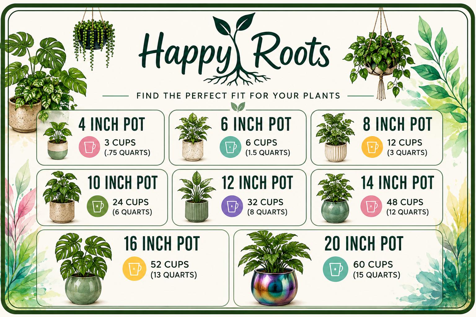 Happy Roots Chunky Blend Potting Mix Premium Homemade Soil for Houseplants Fast-Draining Tropical Plant