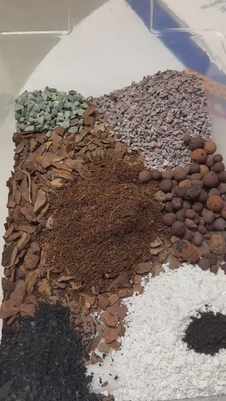 Happy Hoya Mix | Chunky Fast-Draining Soil for Hoyas & Wax Plants | Airy Orchid Bark Potting Mix | 2LB Bag 1.3 Quarts