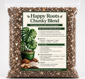 Happy Roots Chunky Blend Potting Mix Premium Homemade Soil for Houseplants Fast-Draining Tropical Plant